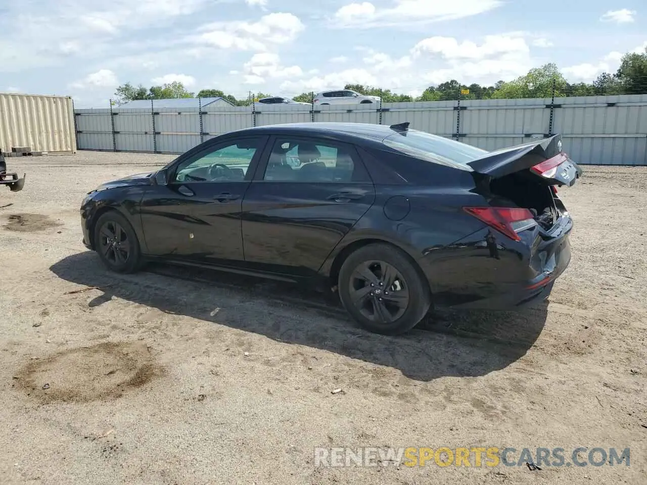 2 Photograph of a damaged car 5NPLS4AG5NH081727 HYUNDAI ELANTRA 2022