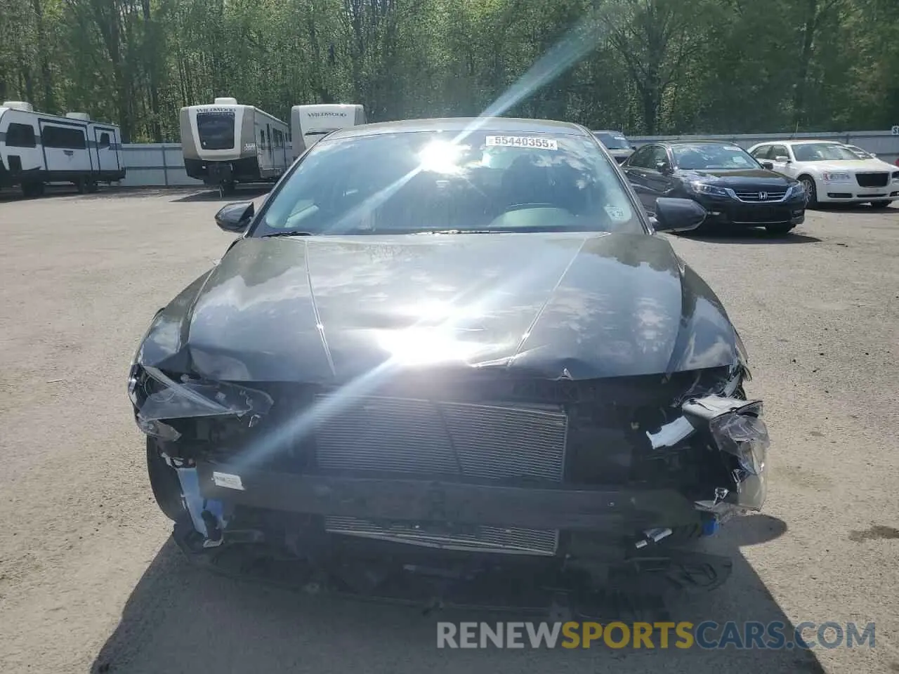 5 Photograph of a damaged car 5NPLS4AG5NH085745 HYUNDAI ELANTRA 2022