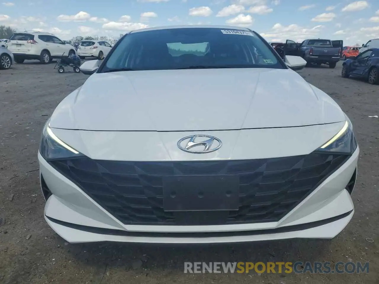 5 Photograph of a damaged car 5NPLS4AG6NH064760 HYUNDAI ELANTRA 2022