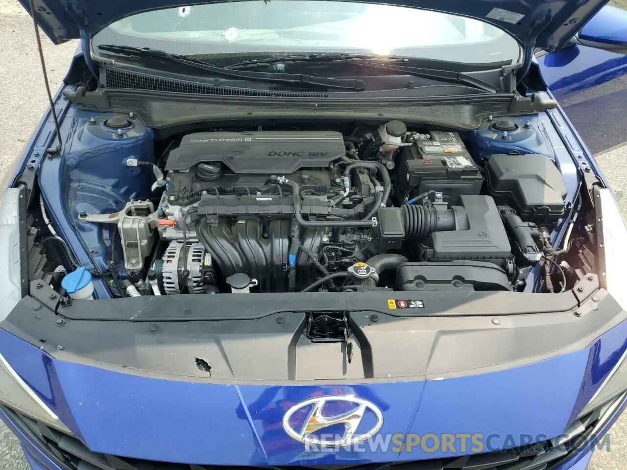 11 Photograph of a damaged car 5NPLS4AG6NH069442 HYUNDAI ELANTRA 2022