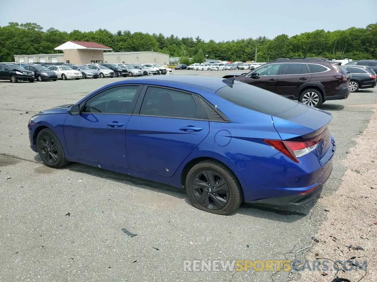 2 Photograph of a damaged car 5NPLS4AG6NH069442 HYUNDAI ELANTRA 2022