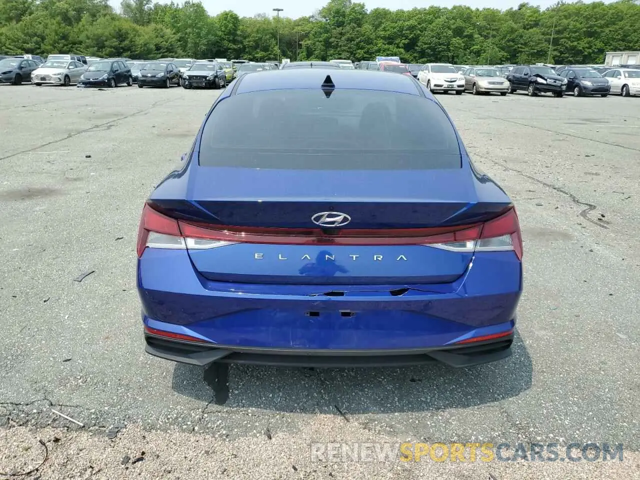 6 Photograph of a damaged car 5NPLS4AG6NH069442 HYUNDAI ELANTRA 2022