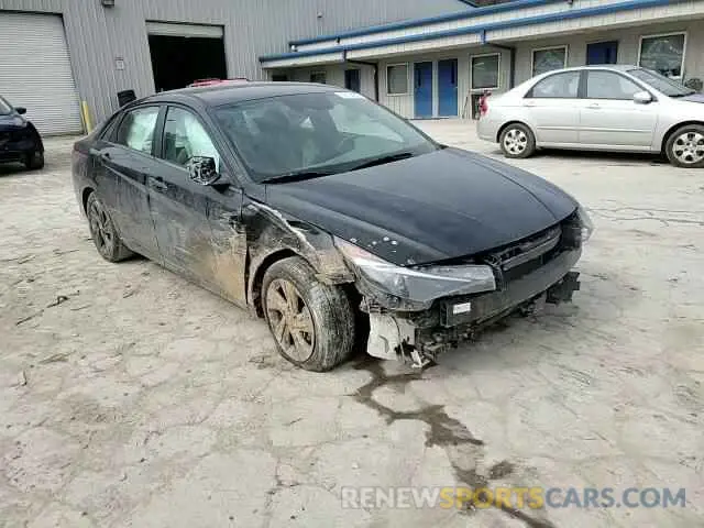 10 Photograph of a damaged car 5NPLS4AG9NH056085 HYUNDAI ELANTRA 2022