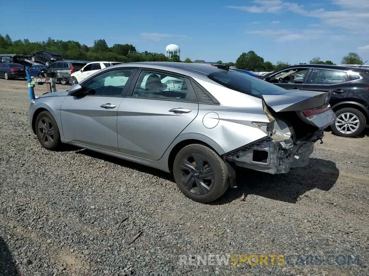 2 Photograph of a damaged car 5NPLS4AG9NH076644 HYUNDAI ELANTRA 2022
