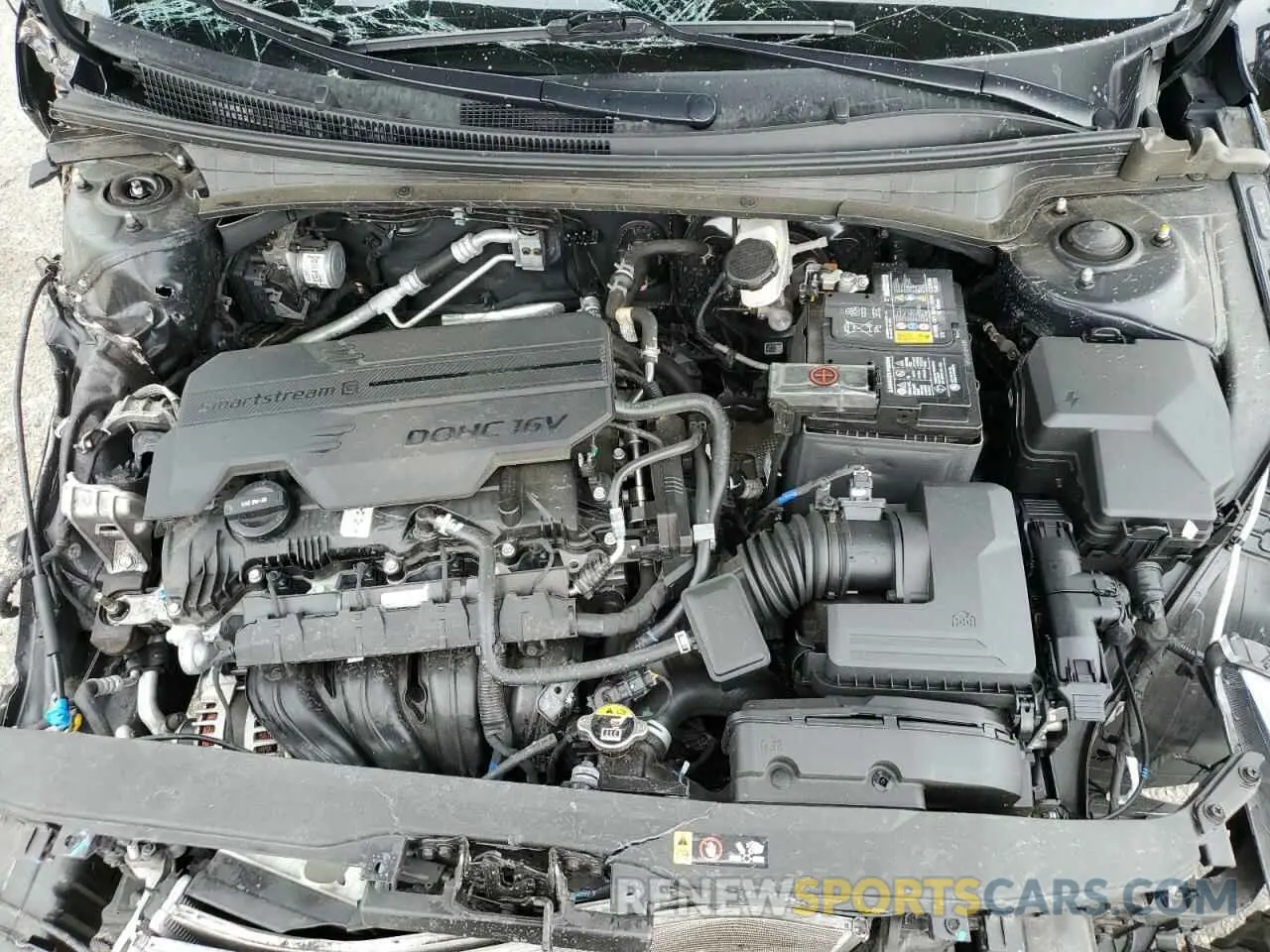 11 Photograph of a damaged car 5NPLS4AGXNH058380 HYUNDAI ELANTRA 2022