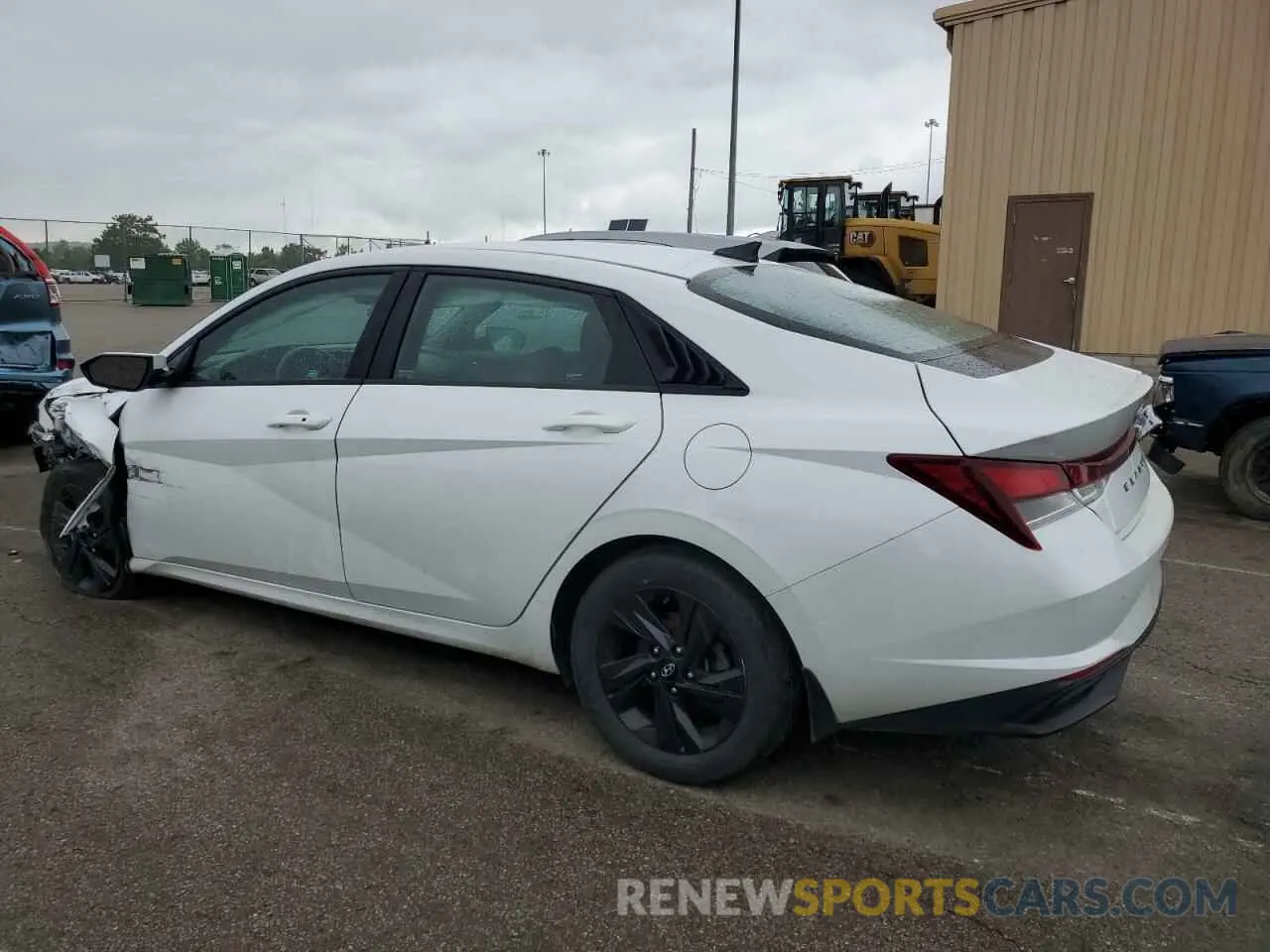 2 Photograph of a damaged car 5NPLS4AGXNH066804 HYUNDAI ELANTRA 2022