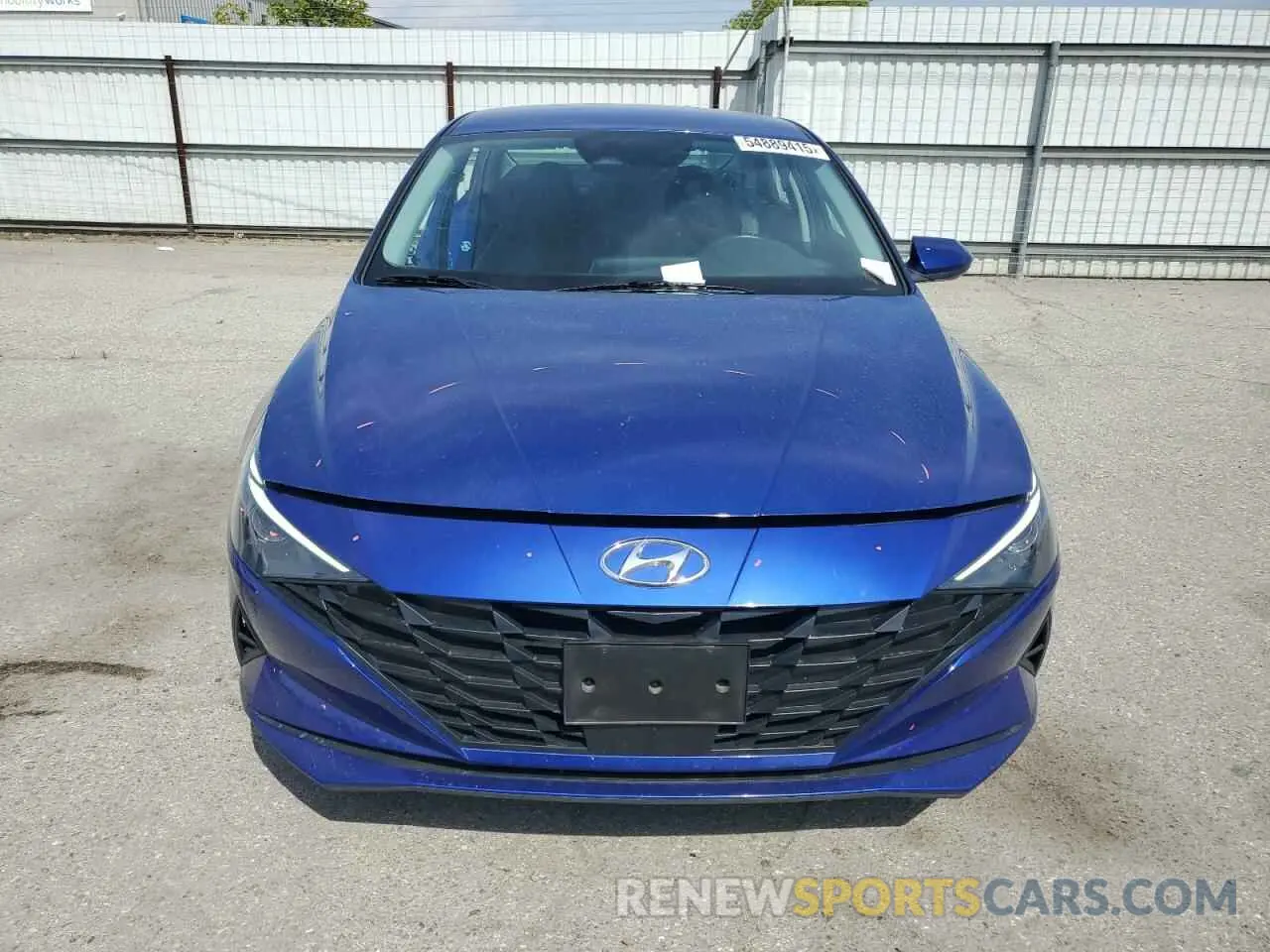 5 Photograph of a damaged car 5NPLS4AGXNH074367 HYUNDAI ELANTRA 2022