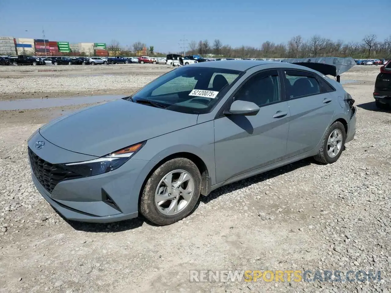 1 Photograph of a damaged car KMHLL4AG1NU335531 HYUNDAI ELANTRA 2022