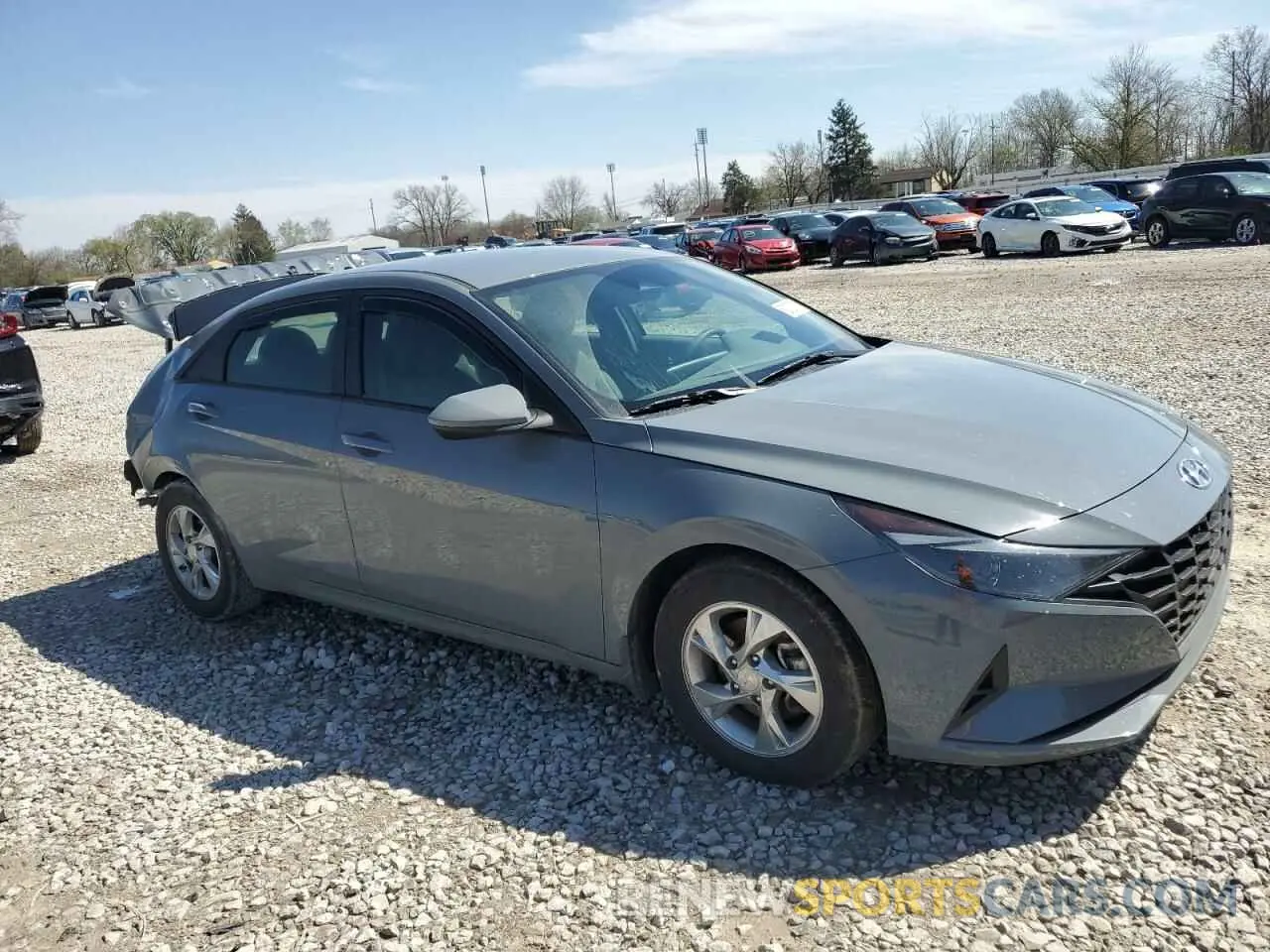 4 Photograph of a damaged car KMHLL4AG1NU335531 HYUNDAI ELANTRA 2022