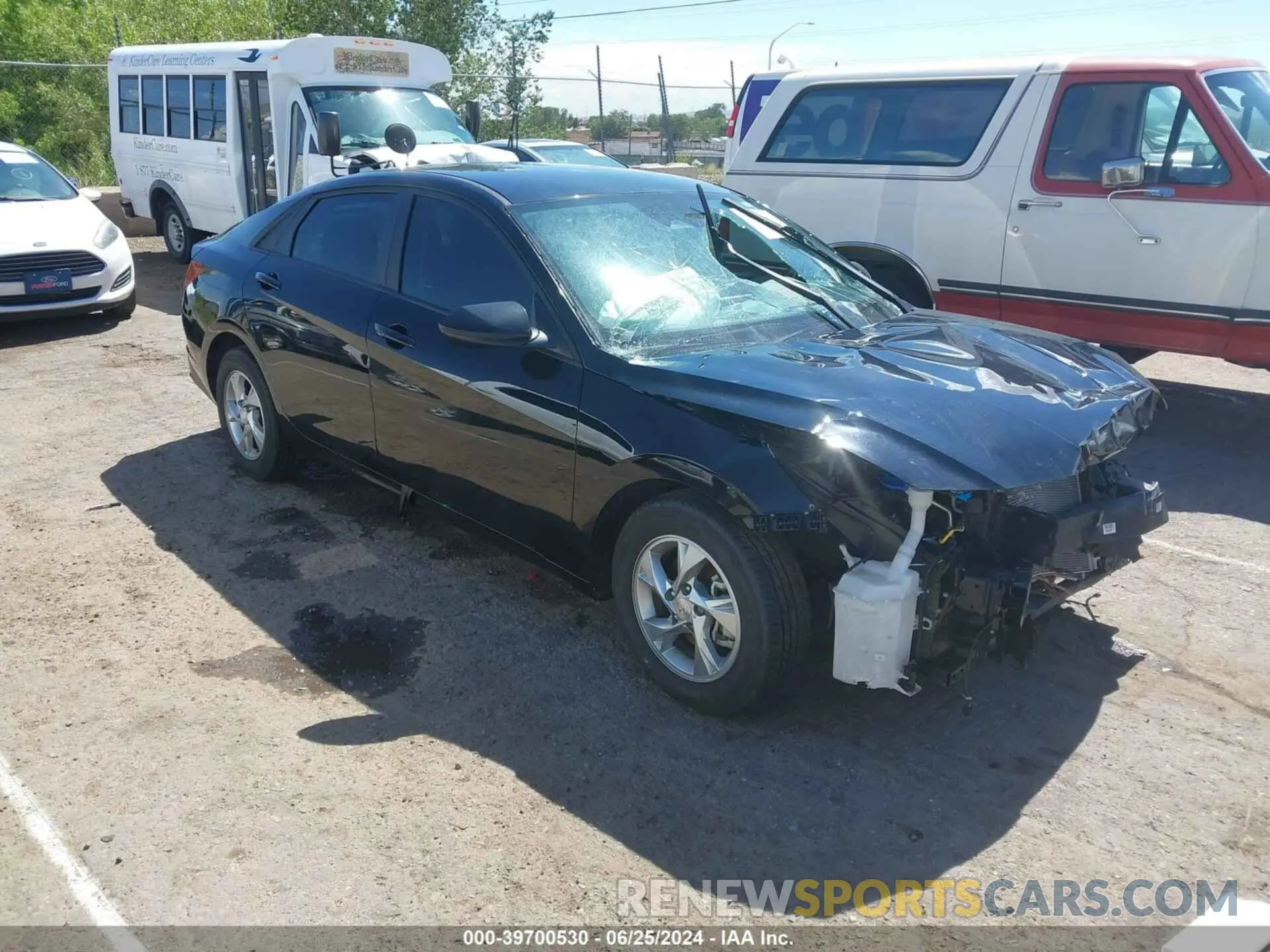 1 Photograph of a damaged car KMHLL4AG1NU343287 HYUNDAI ELANTRA 2022
