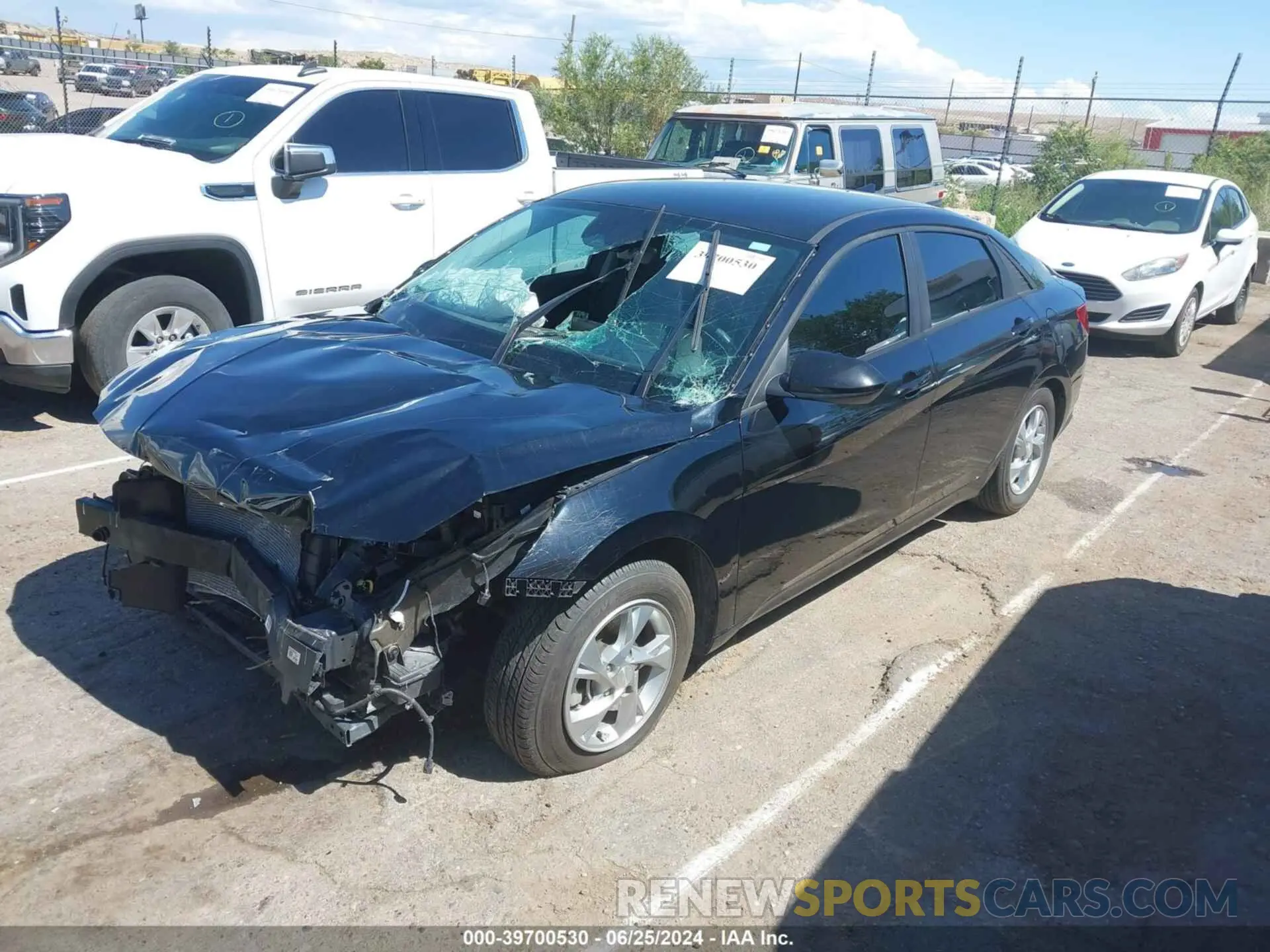 2 Photograph of a damaged car KMHLL4AG1NU343287 HYUNDAI ELANTRA 2022