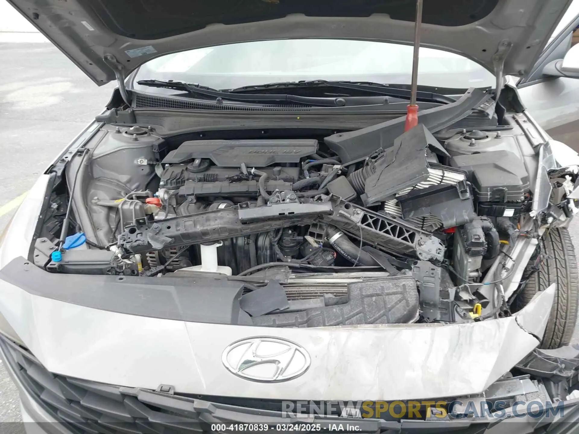 10 Photograph of a damaged car KMHLL4AG2NU255039 HYUNDAI ELANTRA 2022