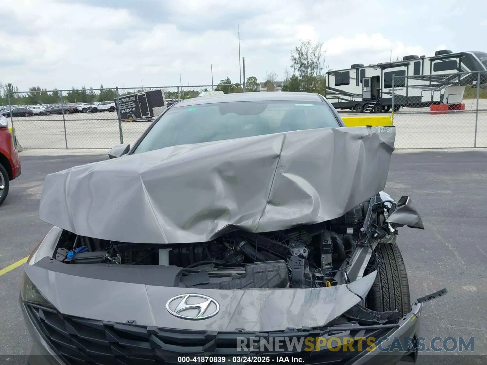12 Photograph of a damaged car KMHLL4AG2NU255039 HYUNDAI ELANTRA 2022