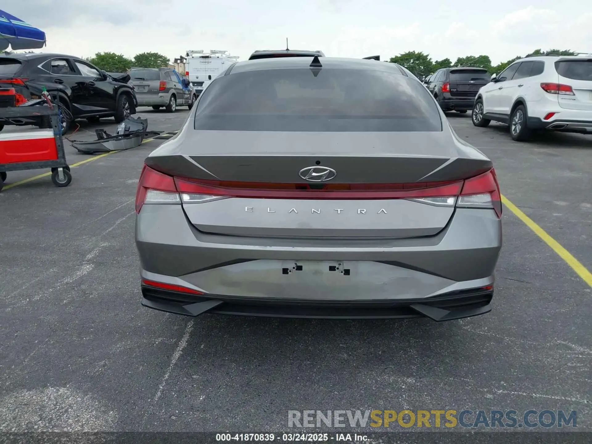 16 Photograph of a damaged car KMHLL4AG2NU255039 HYUNDAI ELANTRA 2022