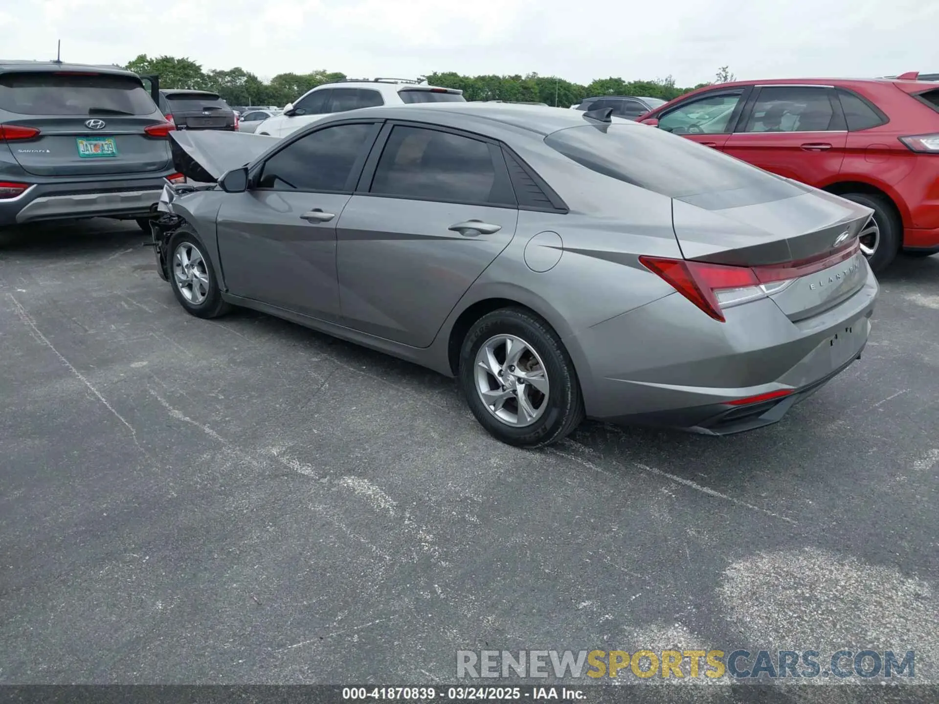 3 Photograph of a damaged car KMHLL4AG2NU255039 HYUNDAI ELANTRA 2022