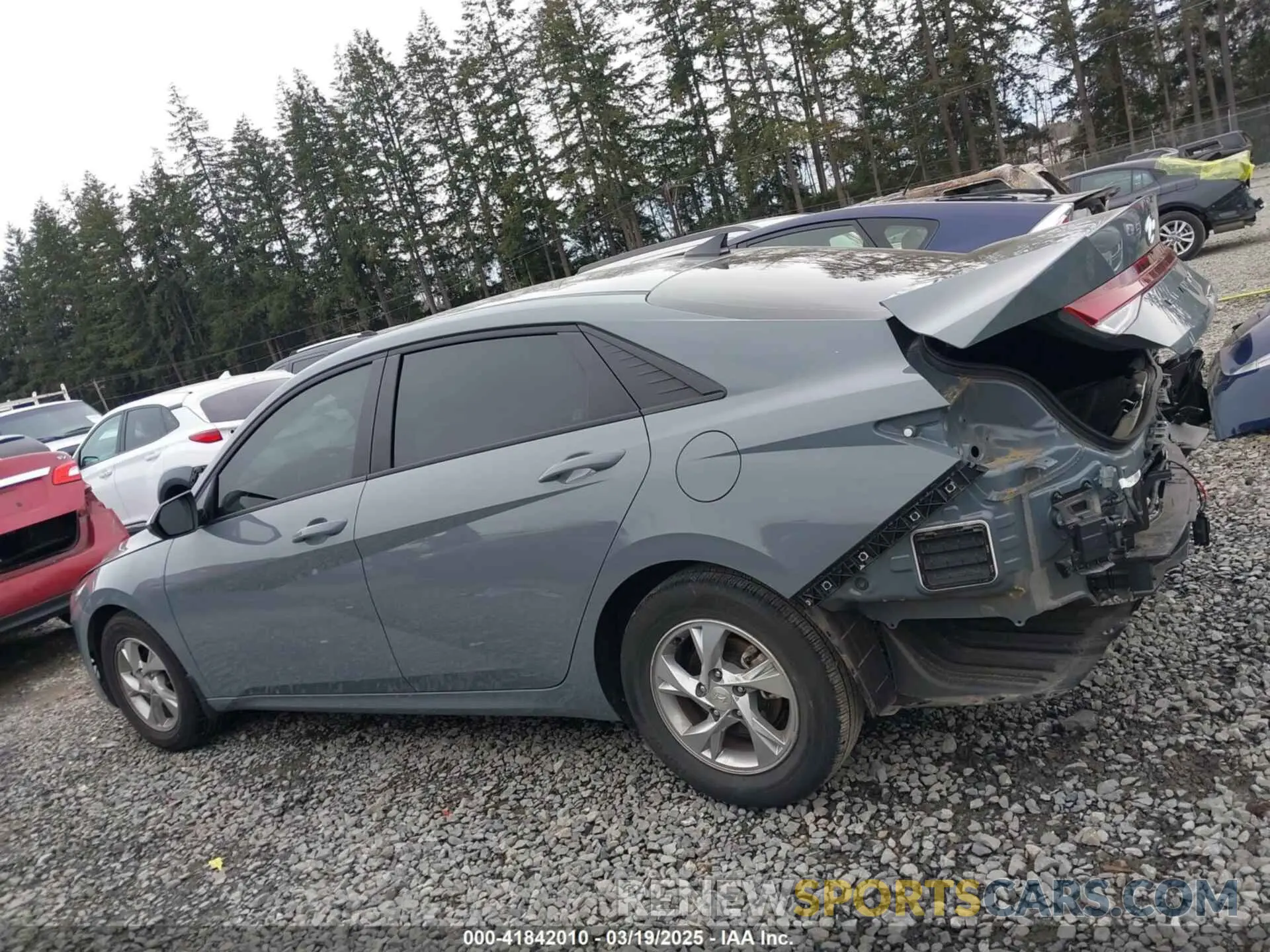 15 Photograph of a damaged car KMHLL4AG3NU324837 HYUNDAI ELANTRA 2022