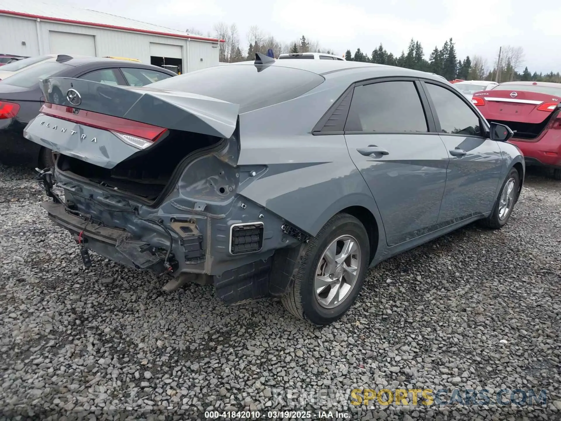 4 Photograph of a damaged car KMHLL4AG3NU324837 HYUNDAI ELANTRA 2022