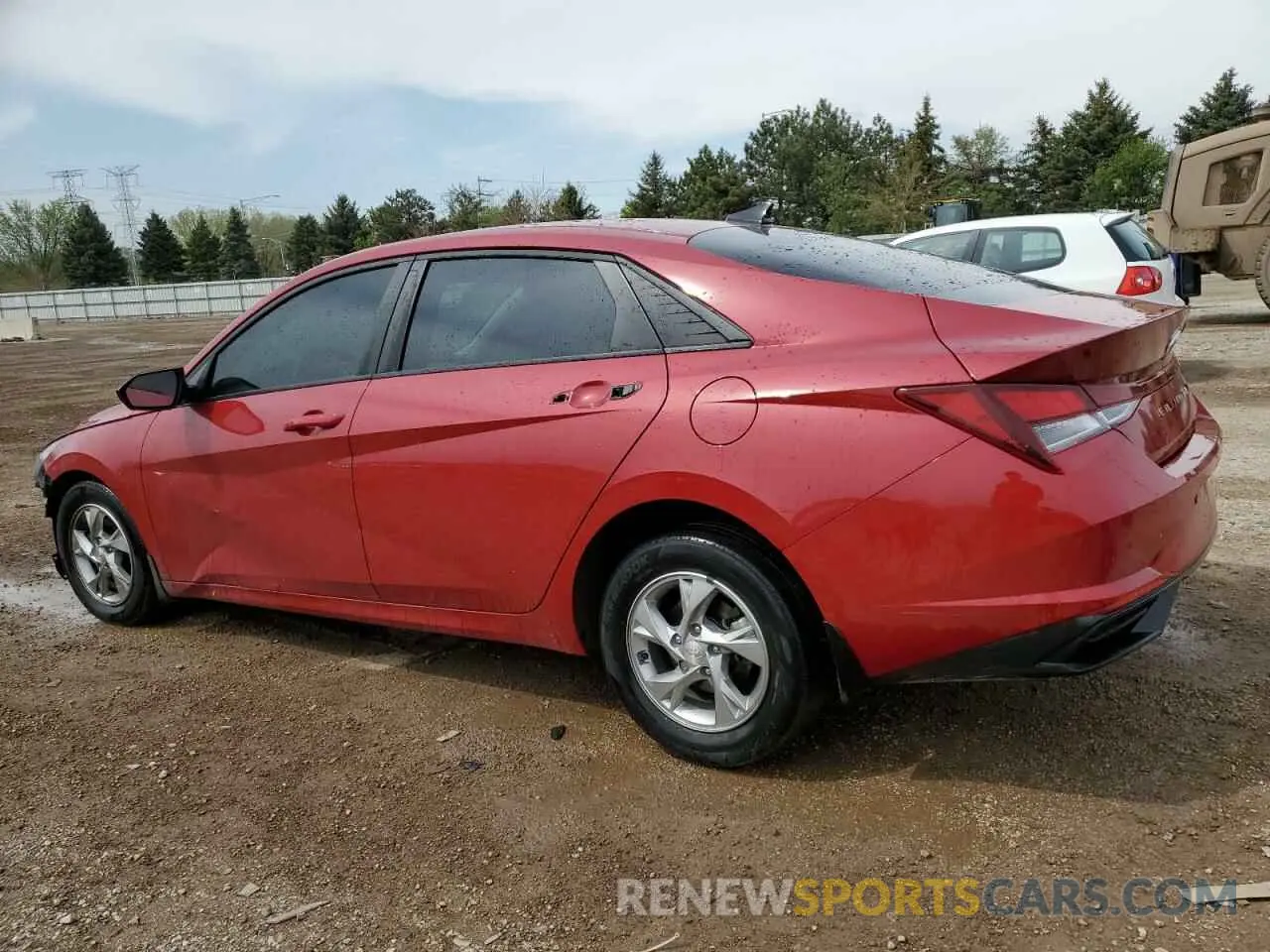 2 Photograph of a damaged car KMHLL4AG3NU368255 HYUNDAI ELANTRA 2022