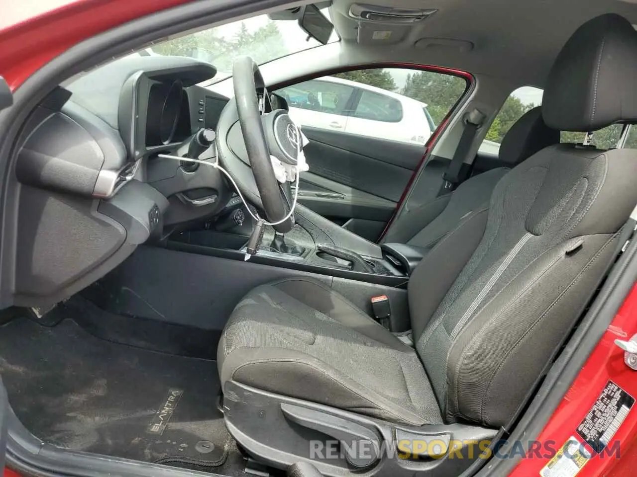 7 Photograph of a damaged car KMHLL4AG3NU368255 HYUNDAI ELANTRA 2022