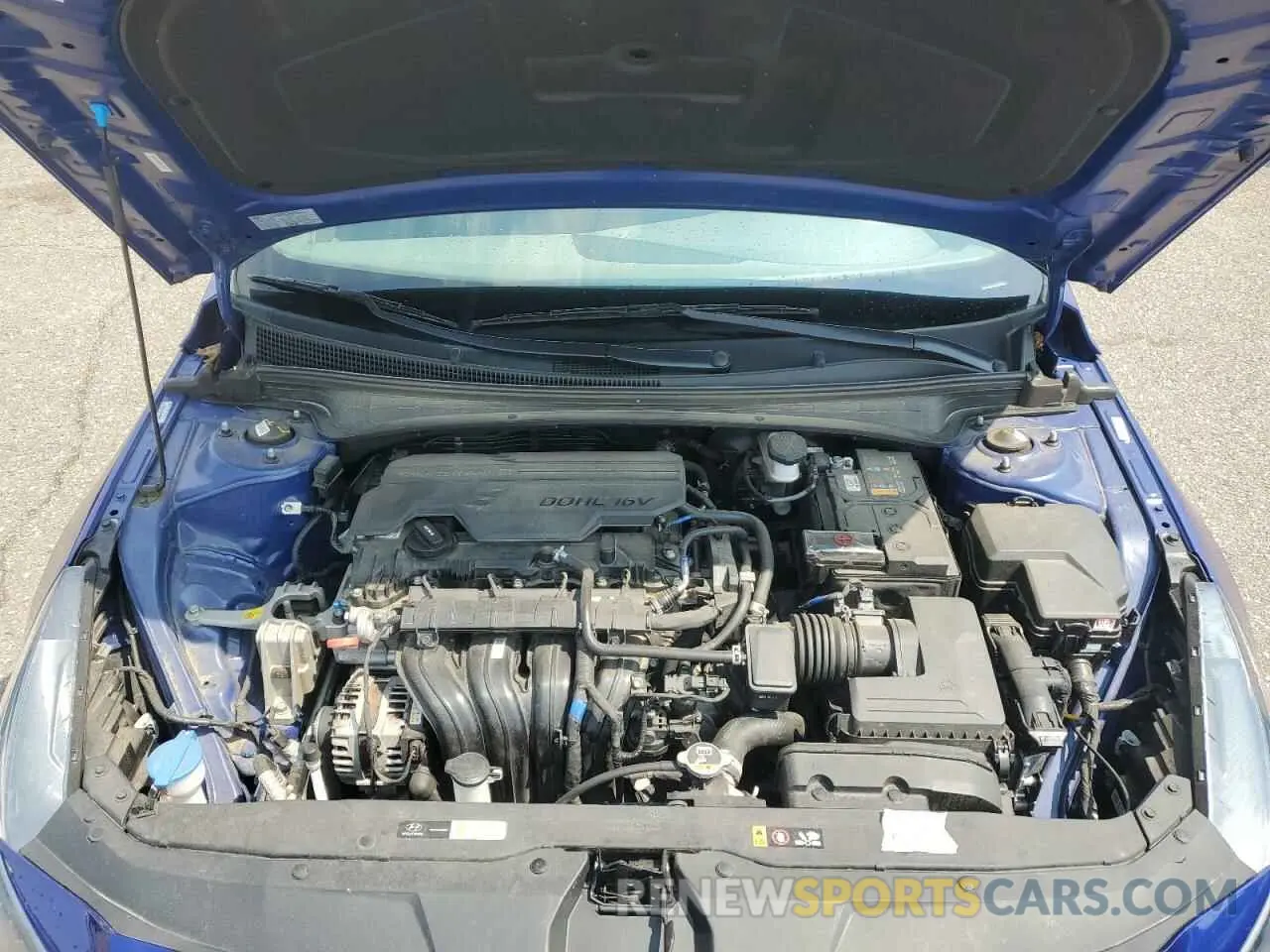 11 Photograph of a damaged car KMHLL4AG4NU259660 HYUNDAI ELANTRA 2022
