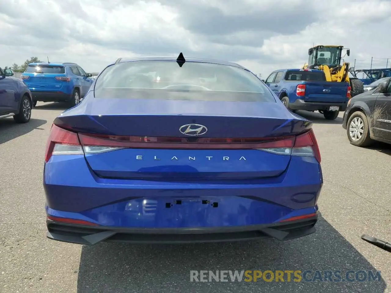 6 Photograph of a damaged car KMHLL4AG4NU259660 HYUNDAI ELANTRA 2022