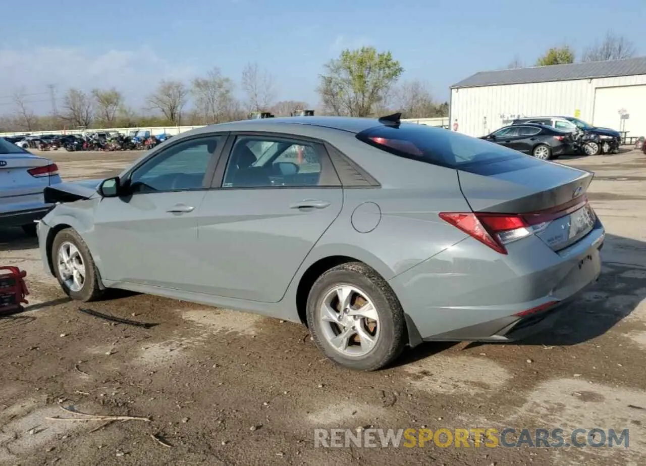 2 Photograph of a damaged car KMHLL4AG4NU278614 HYUNDAI ELANTRA 2022