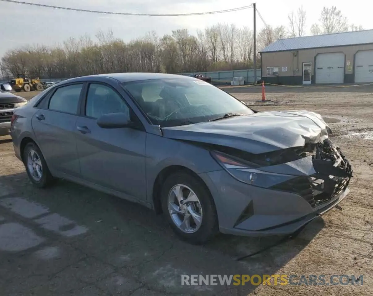 4 Photograph of a damaged car KMHLL4AG4NU278614 HYUNDAI ELANTRA 2022