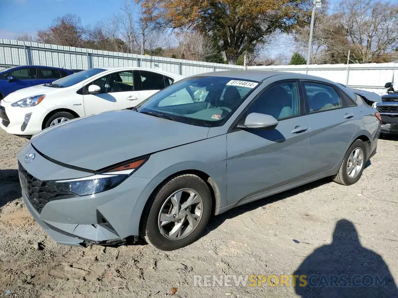 1 Photograph of a damaged car KMHLL4AG5NU332695 HYUNDAI ELANTRA 2022