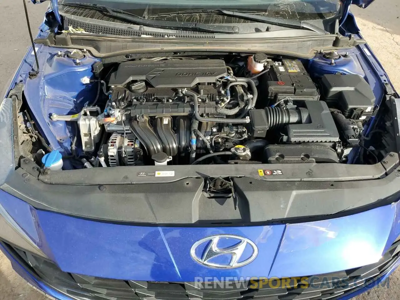 13 Photograph of a damaged car KMHLL4AG5NU334883 HYUNDAI ELANTRA 2022