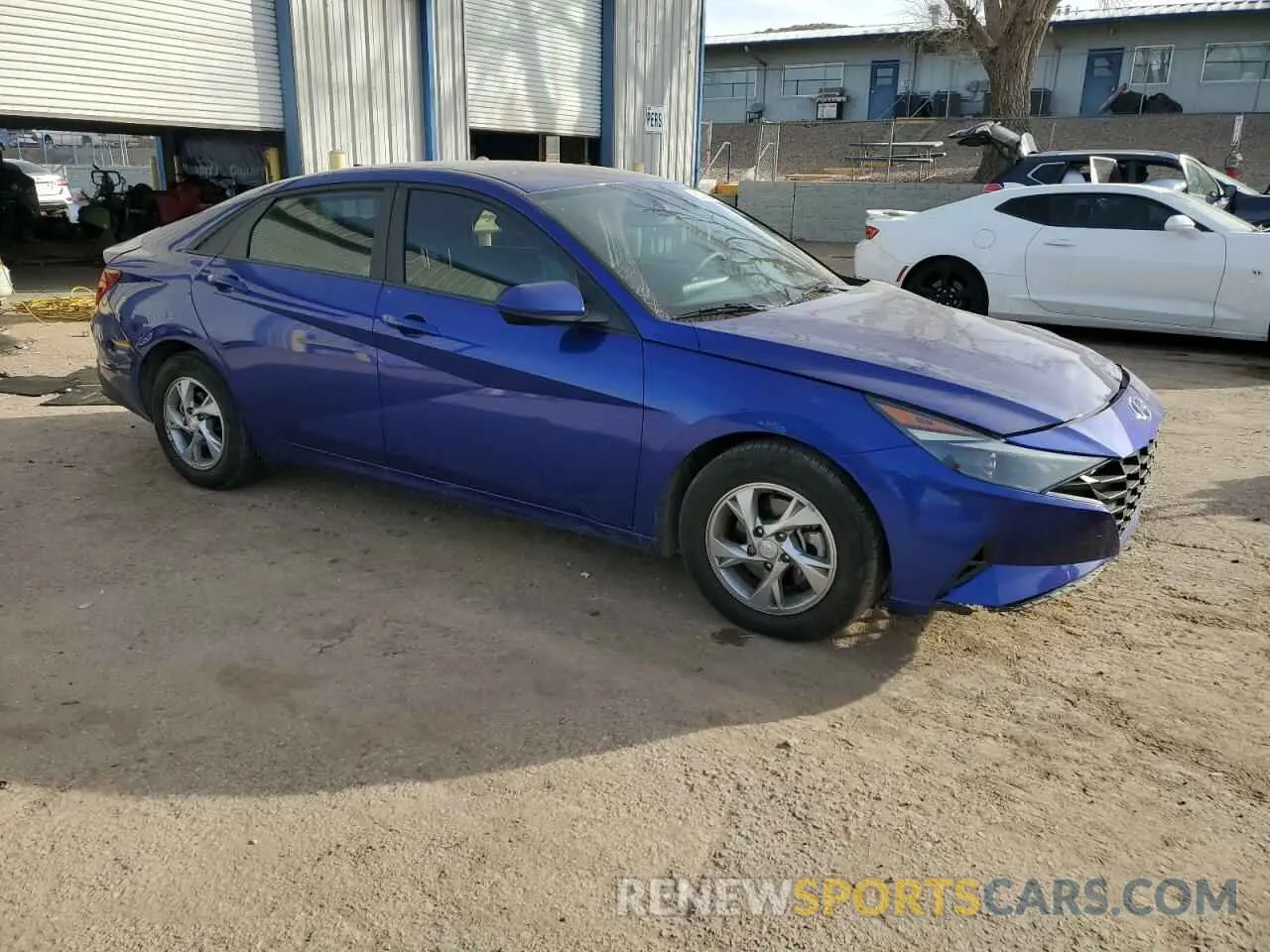 4 Photograph of a damaged car KMHLL4AG5NU334883 HYUNDAI ELANTRA 2022
