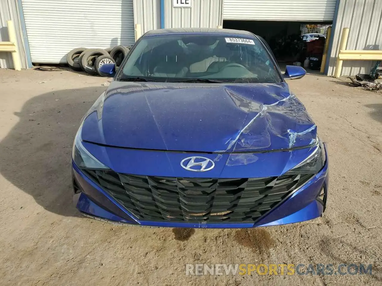 5 Photograph of a damaged car KMHLL4AG5NU334883 HYUNDAI ELANTRA 2022