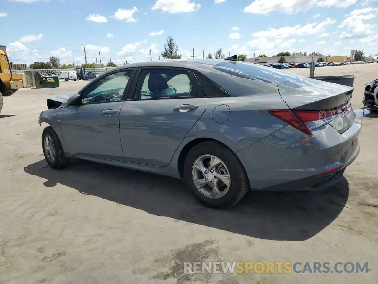 2 Photograph of a damaged car KMHLL4AG7NU332648 HYUNDAI ELANTRA 2022