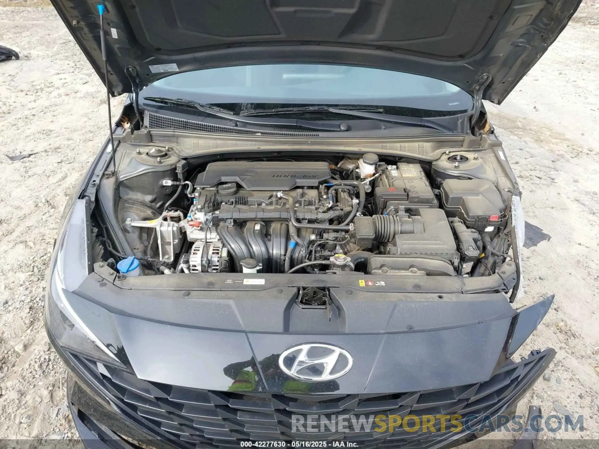 10 Photograph of a damaged car KMHLL4AG8NU307970 HYUNDAI ELANTRA 2022