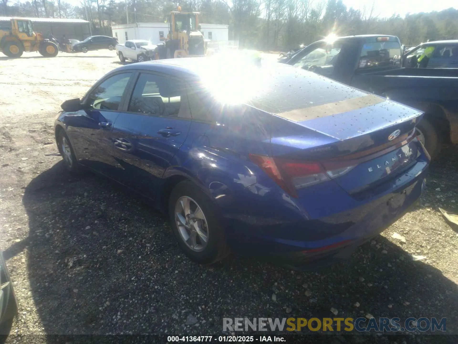 3 Photograph of a damaged car KMHLL4AGXNU255063 HYUNDAI ELANTRA 2022