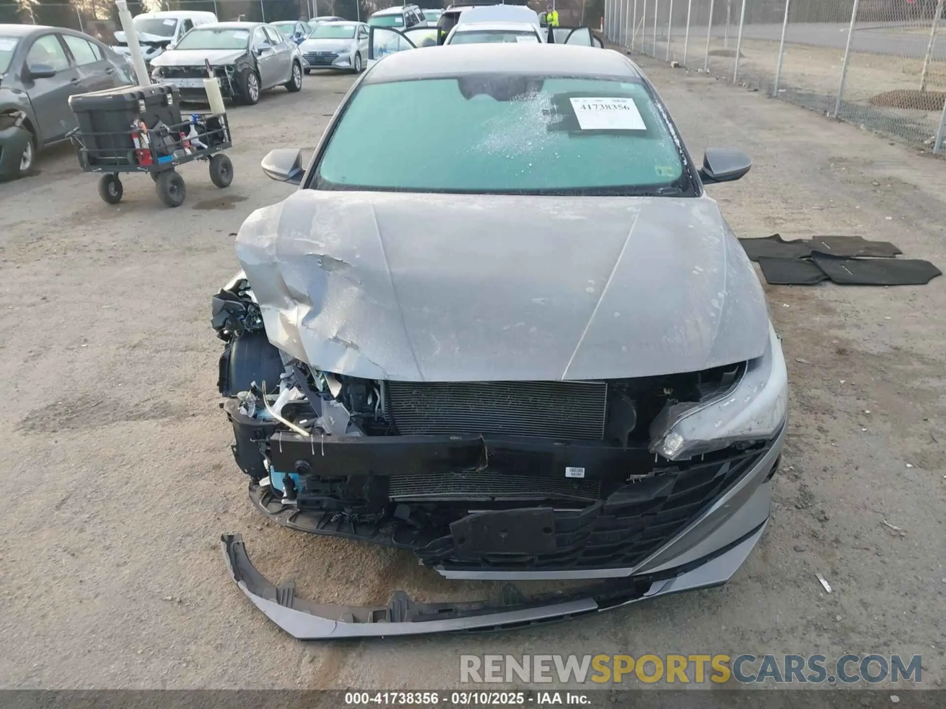 12 Photograph of a damaged car KMHLM4AG0NU240794 HYUNDAI ELANTRA 2022