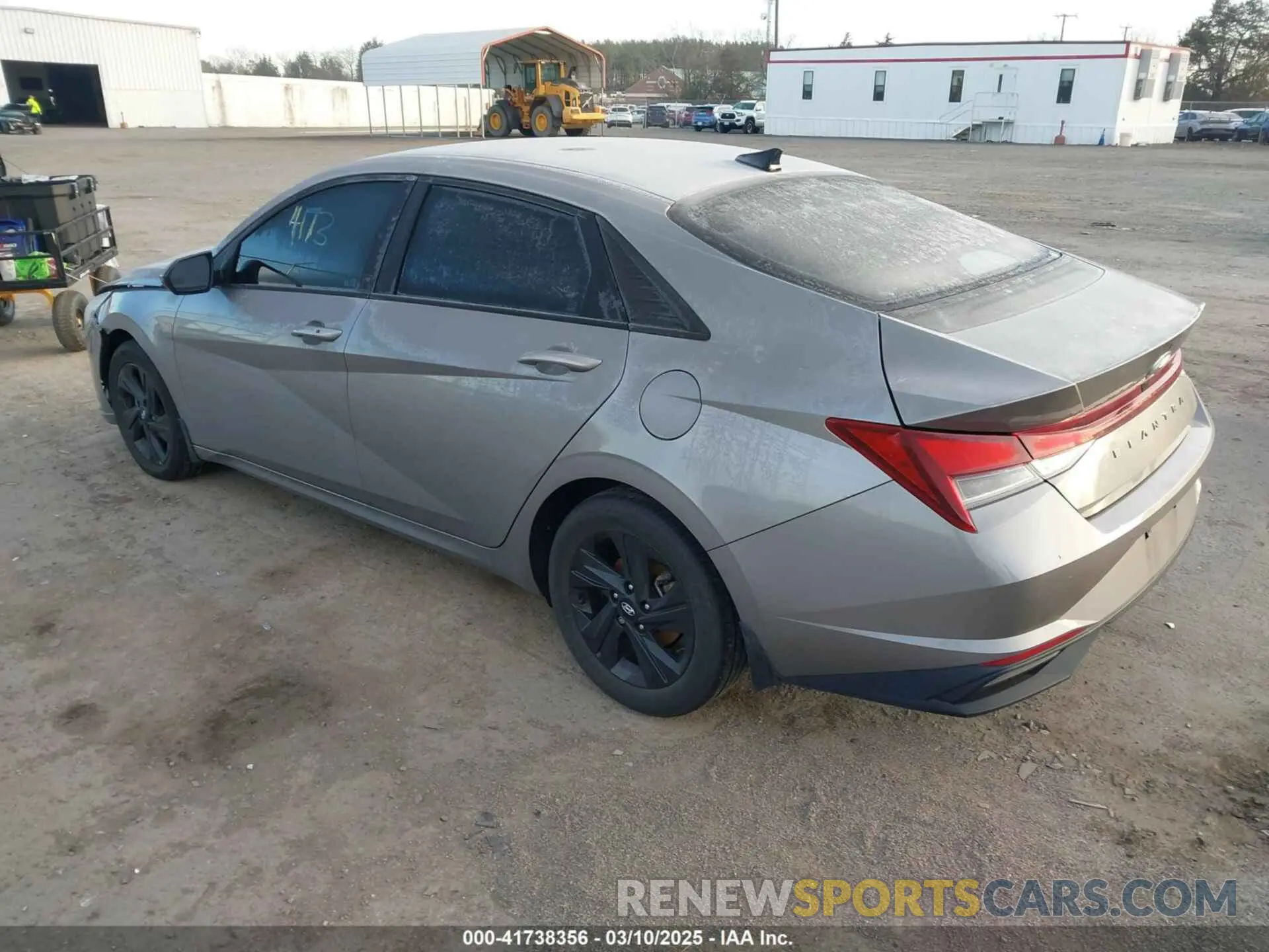 3 Photograph of a damaged car KMHLM4AG0NU240794 HYUNDAI ELANTRA 2022