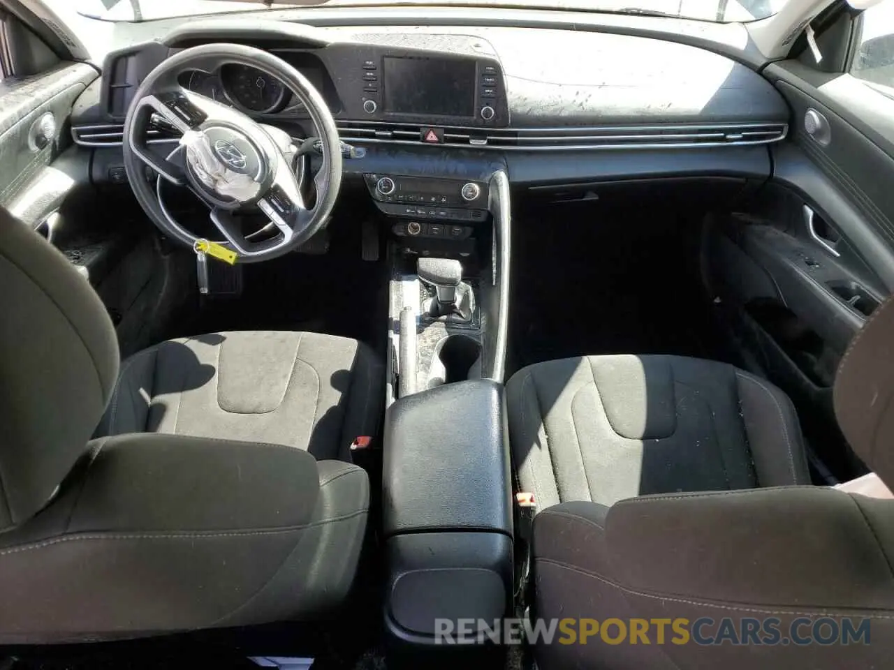 8 Photograph of a damaged car KMHLM4AG0NU282589 HYUNDAI ELANTRA 2022