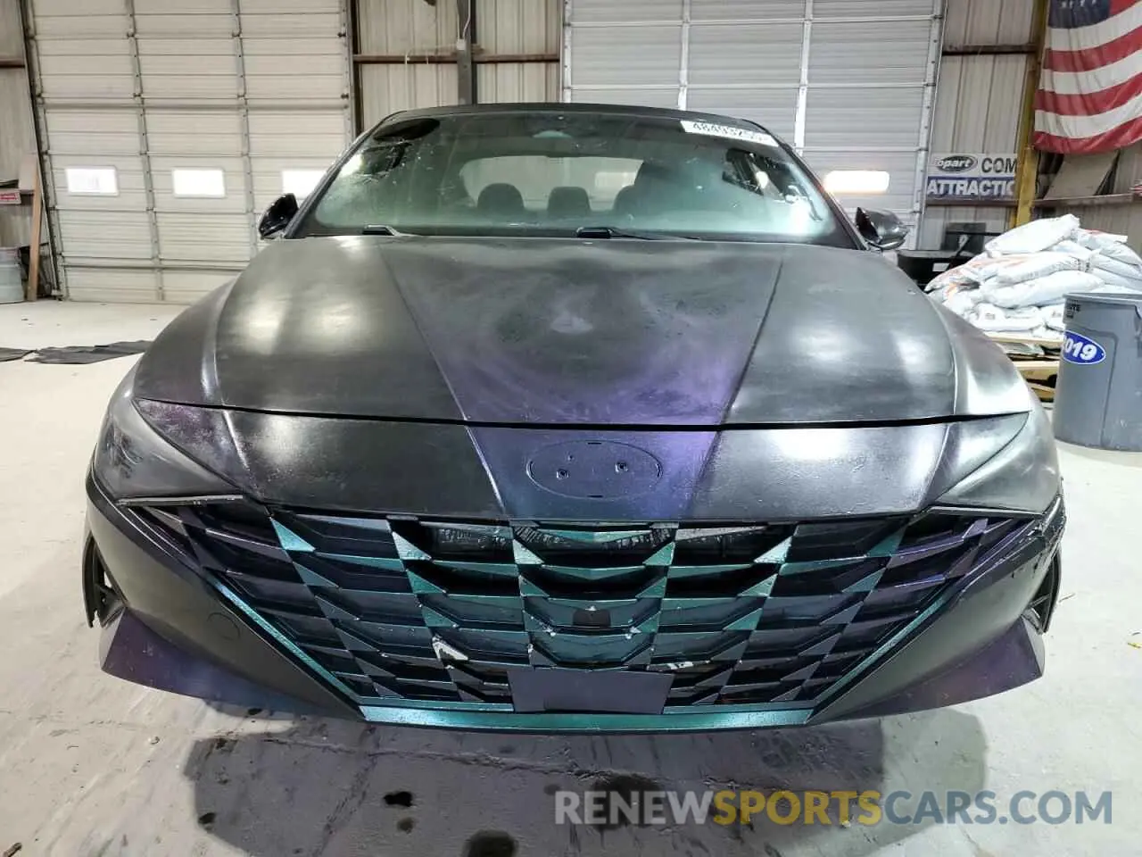 5 Photograph of a damaged car KMHLM4AG0NU283001 HYUNDAI ELANTRA 2022