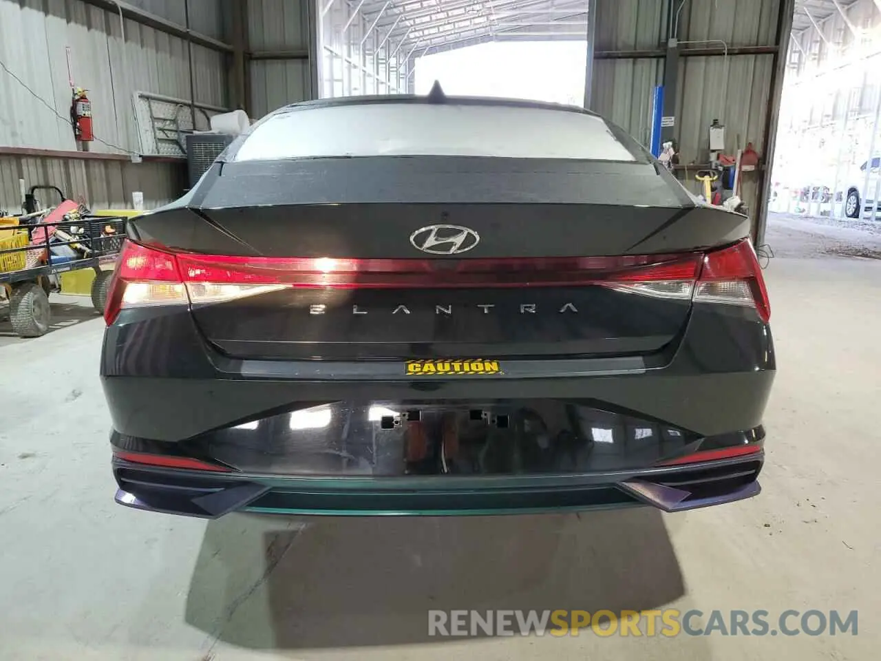 6 Photograph of a damaged car KMHLM4AG0NU283001 HYUNDAI ELANTRA 2022