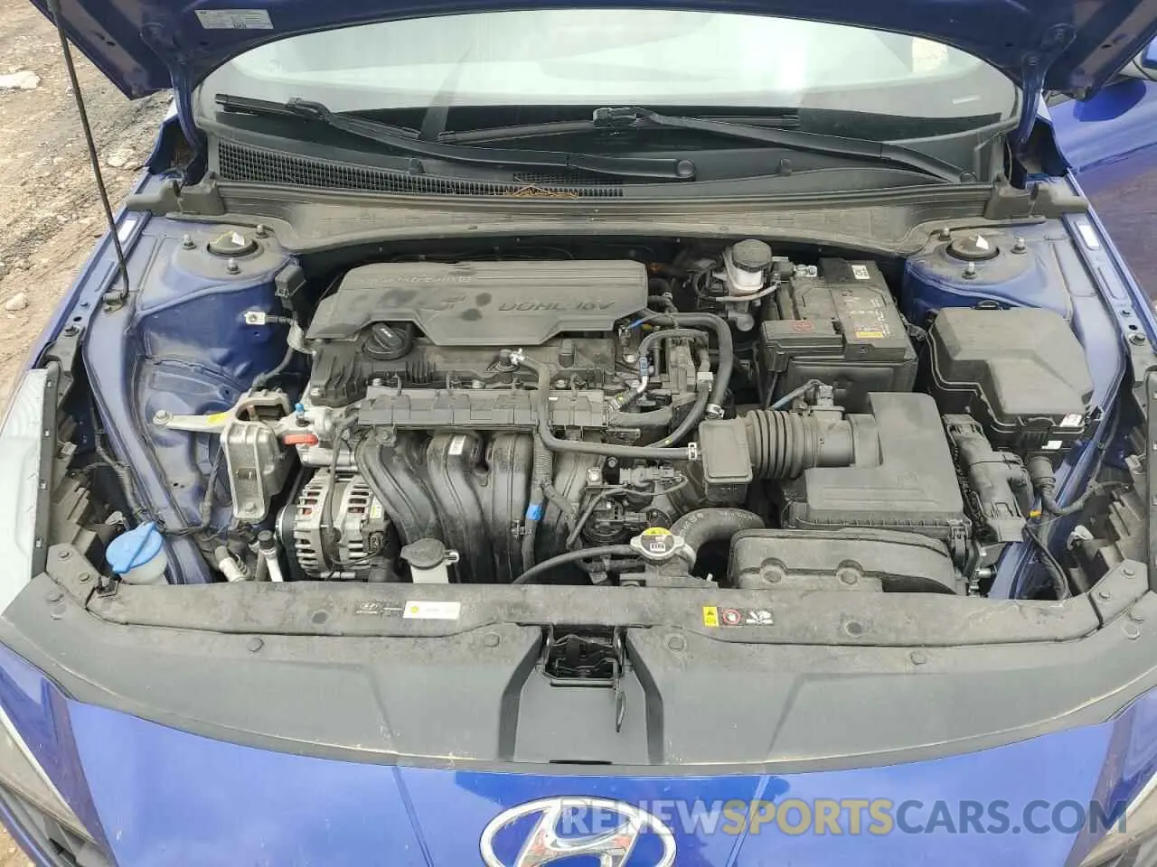 11 Photograph of a damaged car KMHLM4AG0NU330415 HYUNDAI ELANTRA 2022