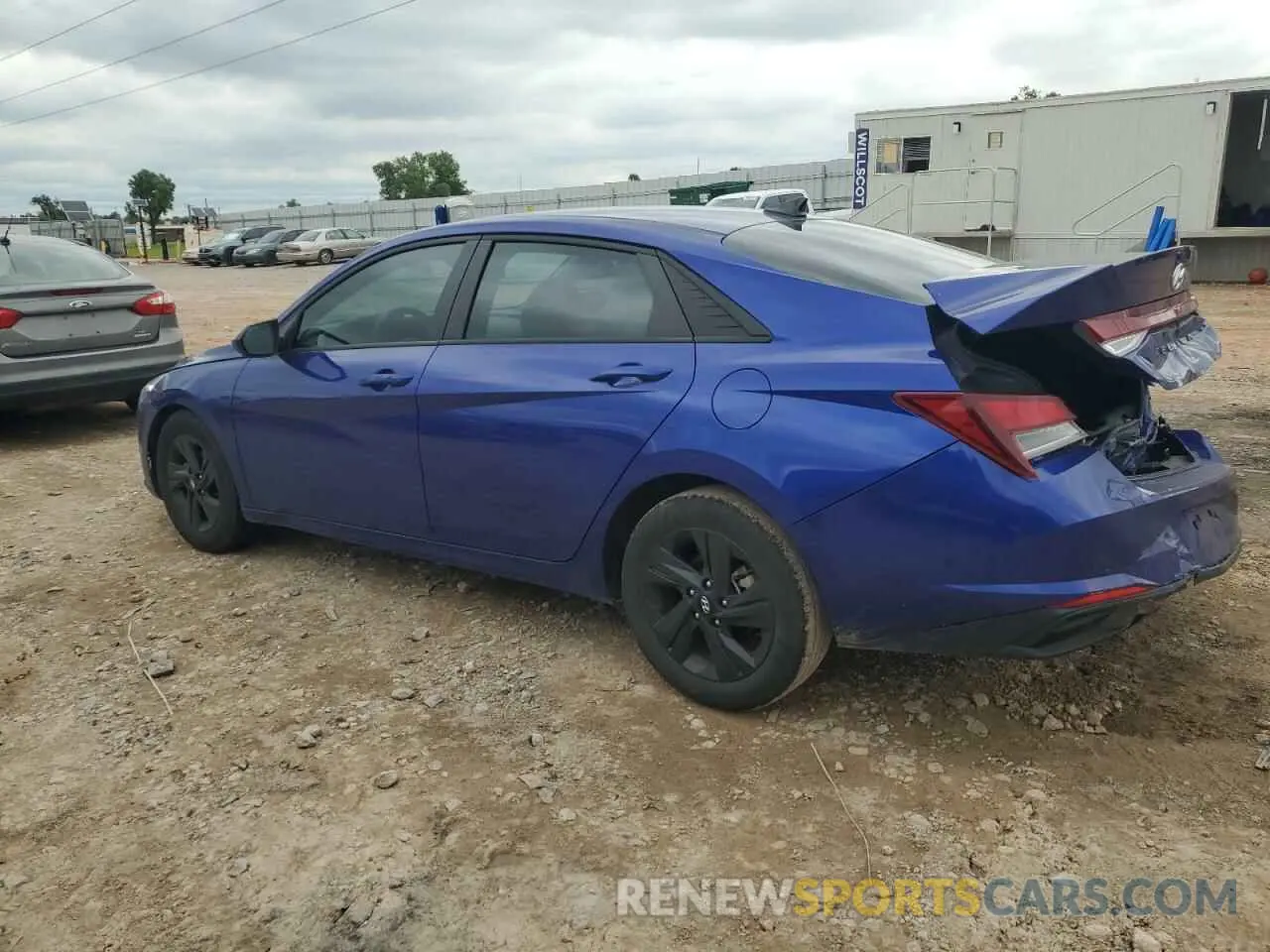 2 Photograph of a damaged car KMHLM4AG0NU330415 HYUNDAI ELANTRA 2022