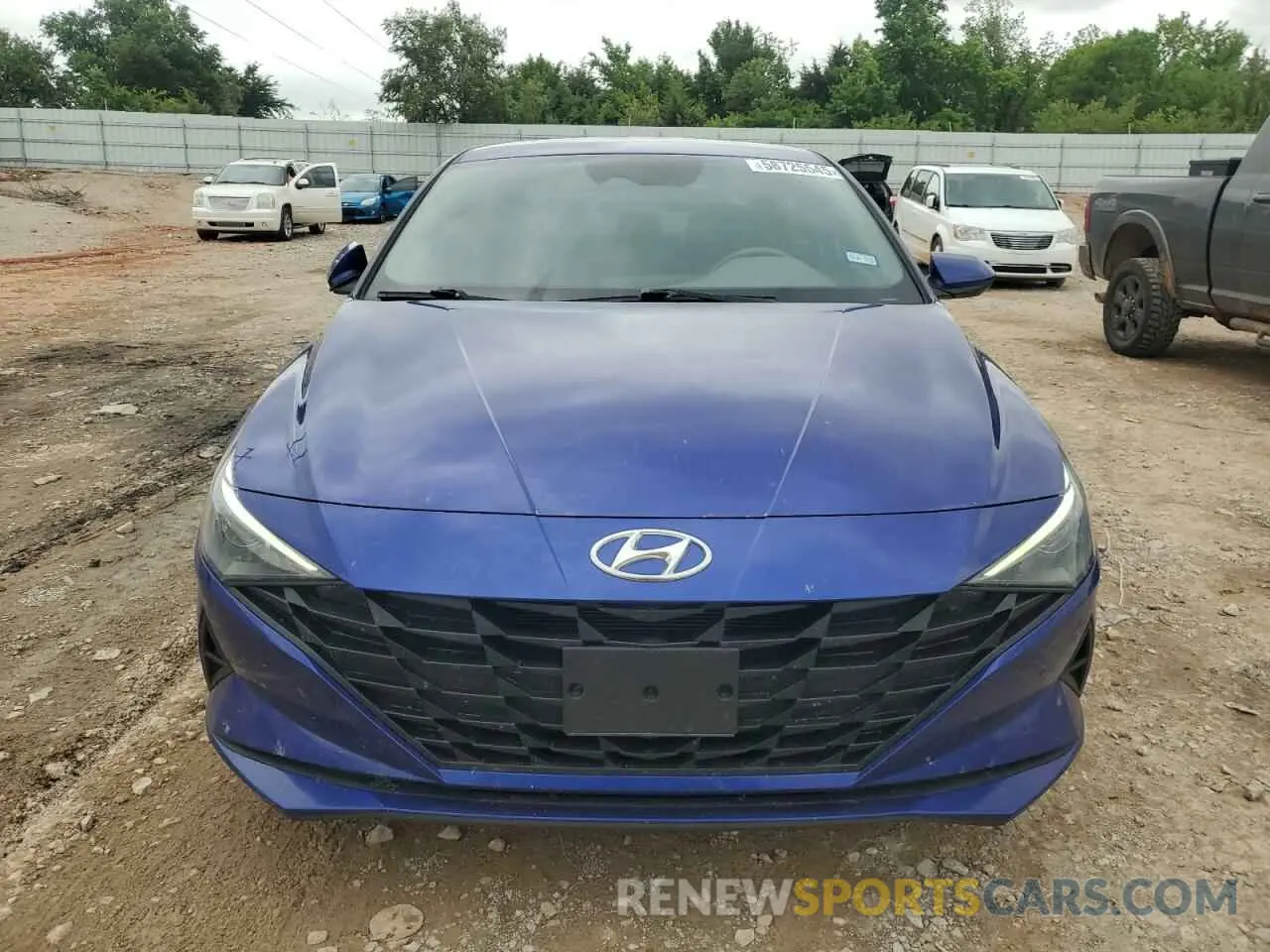 5 Photograph of a damaged car KMHLM4AG0NU330415 HYUNDAI ELANTRA 2022