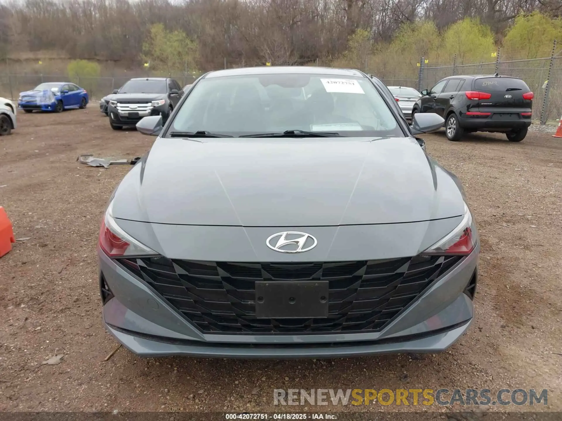 12 Photograph of a damaged car KMHLM4AG0NU343939 HYUNDAI ELANTRA 2022