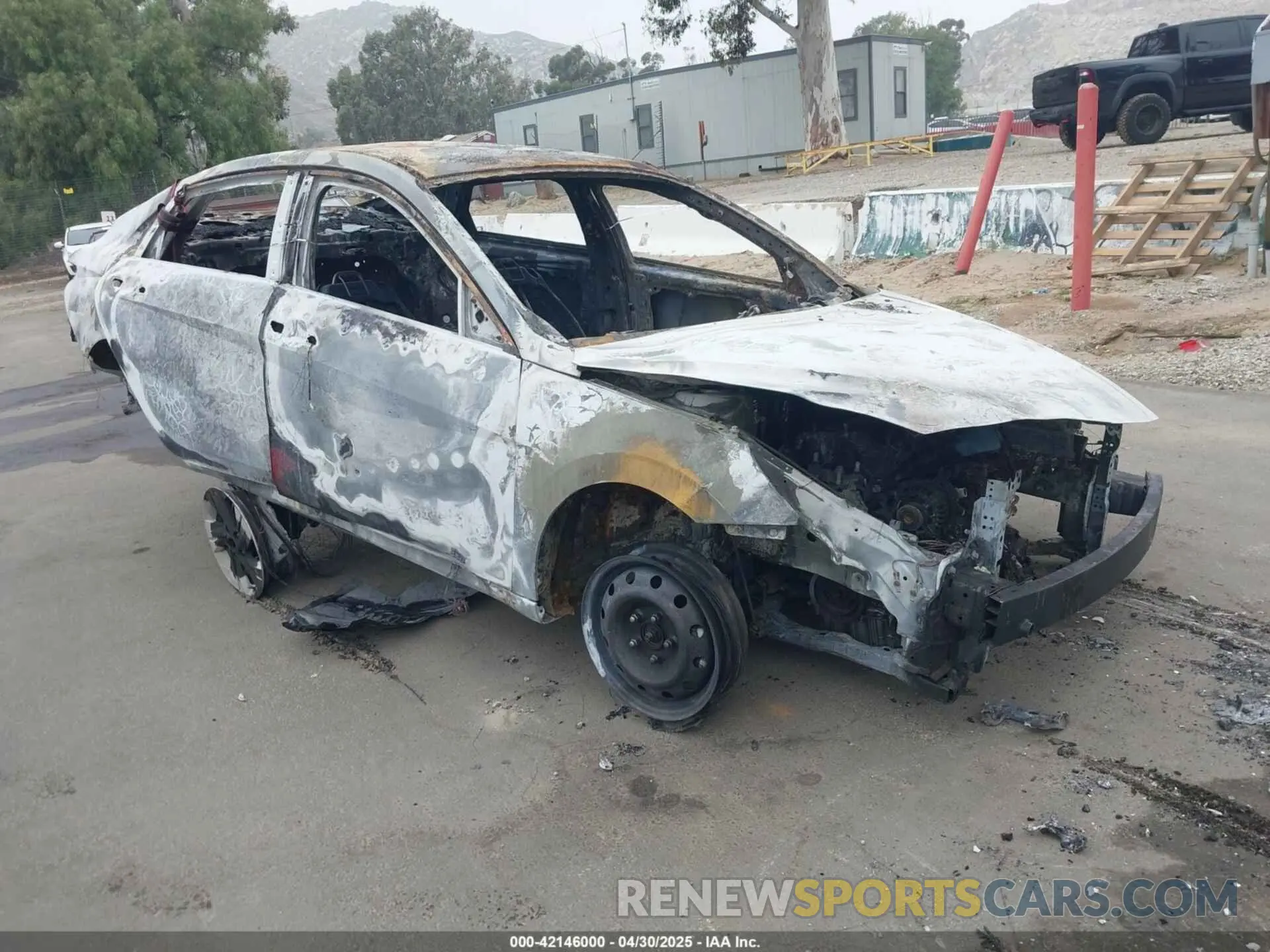 1 Photograph of a damaged car KMHLM4AG1NU349569 HYUNDAI ELANTRA 2022