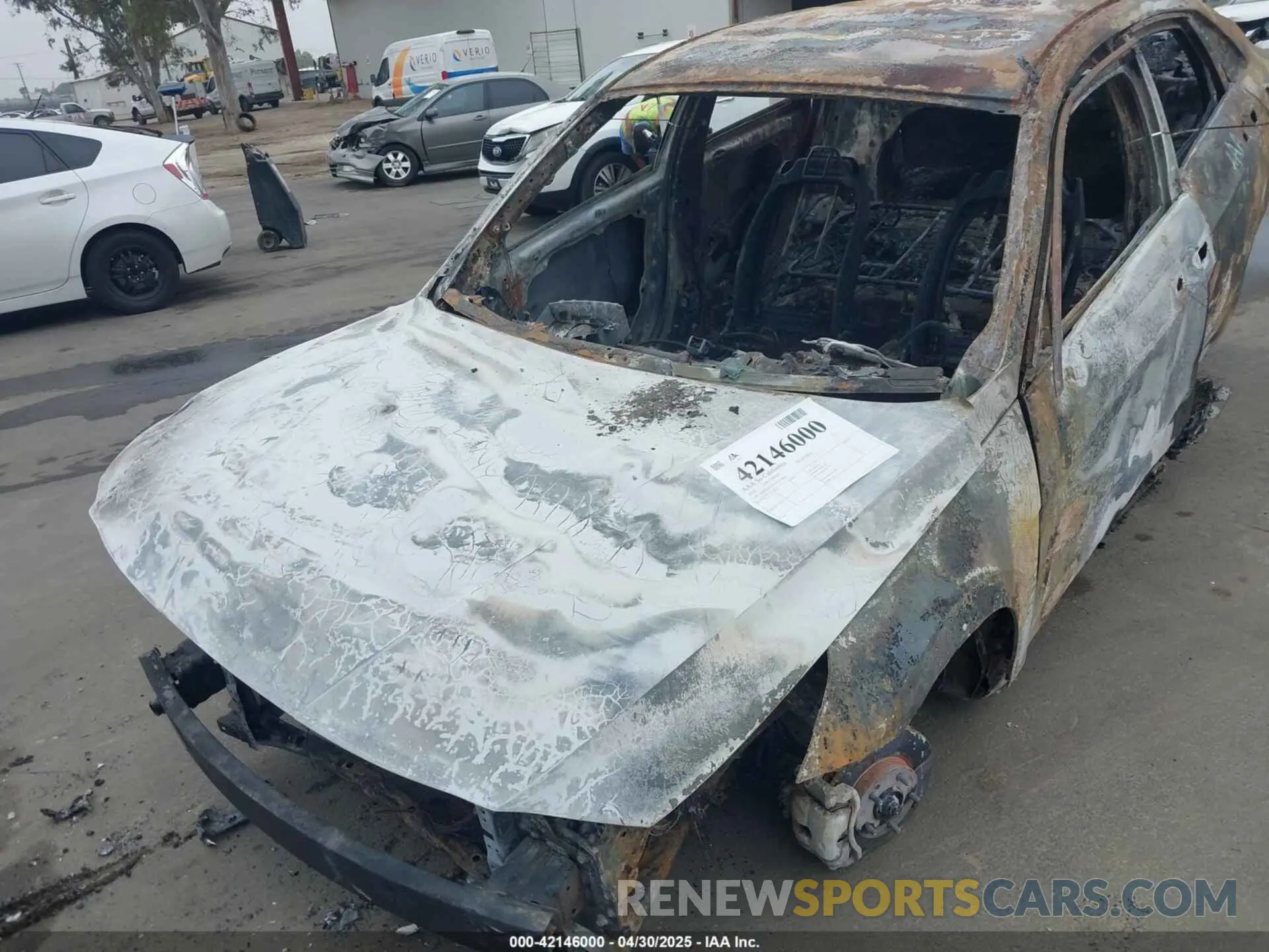 6 Photograph of a damaged car KMHLM4AG1NU349569 HYUNDAI ELANTRA 2022