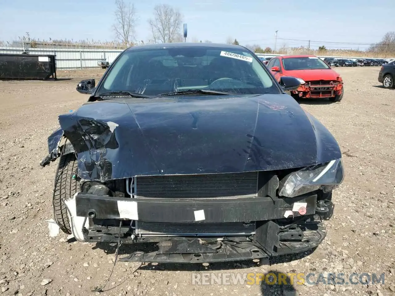 5 Photograph of a damaged car KMHLM4AG1NU363519 HYUNDAI ELANTRA 2022