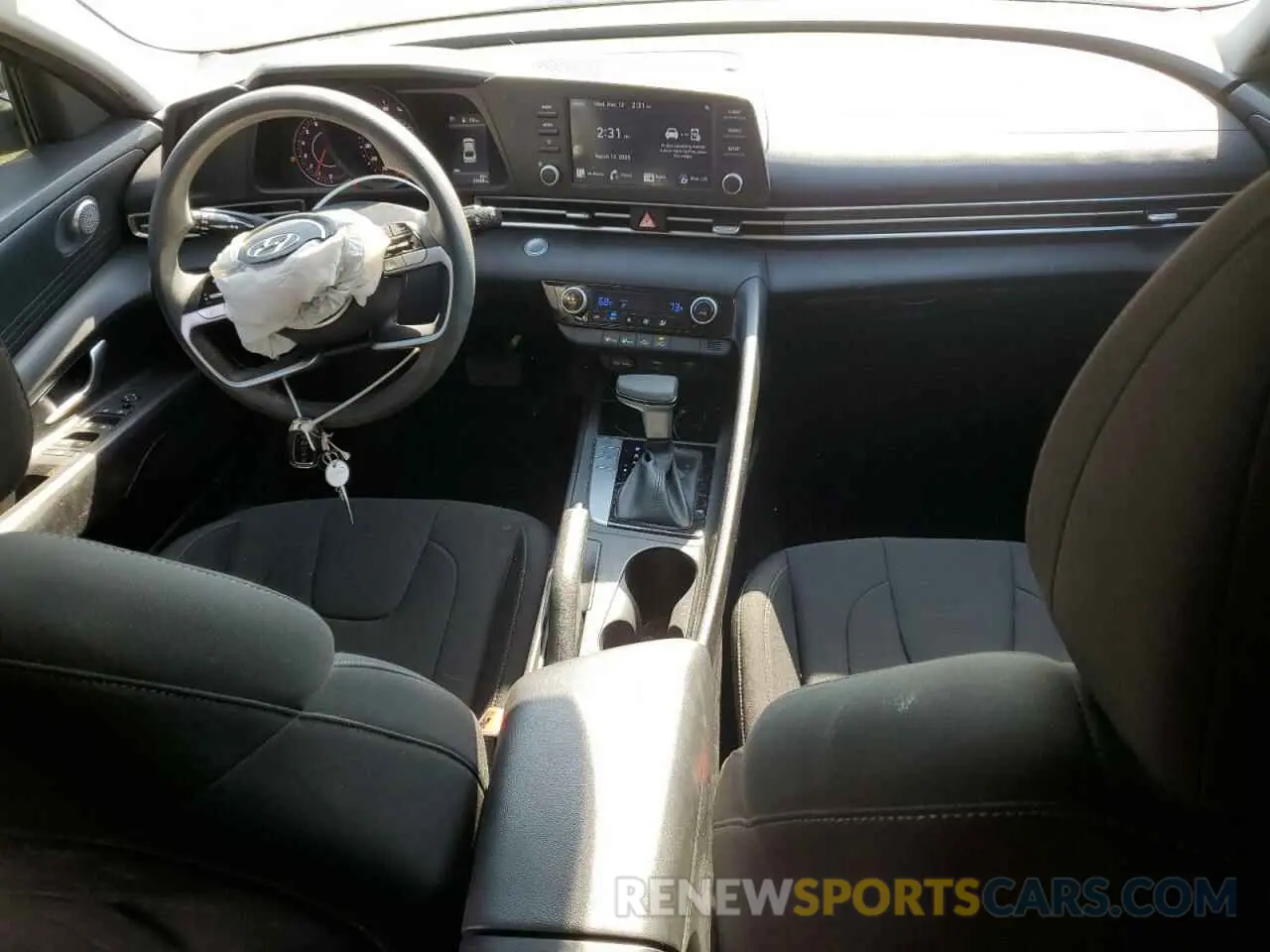 8 Photograph of a damaged car KMHLM4AG1NU363519 HYUNDAI ELANTRA 2022