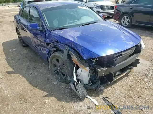 14 Photograph of a damaged car KMHLM4AG2NU239923 HYUNDAI ELANTRA 2022