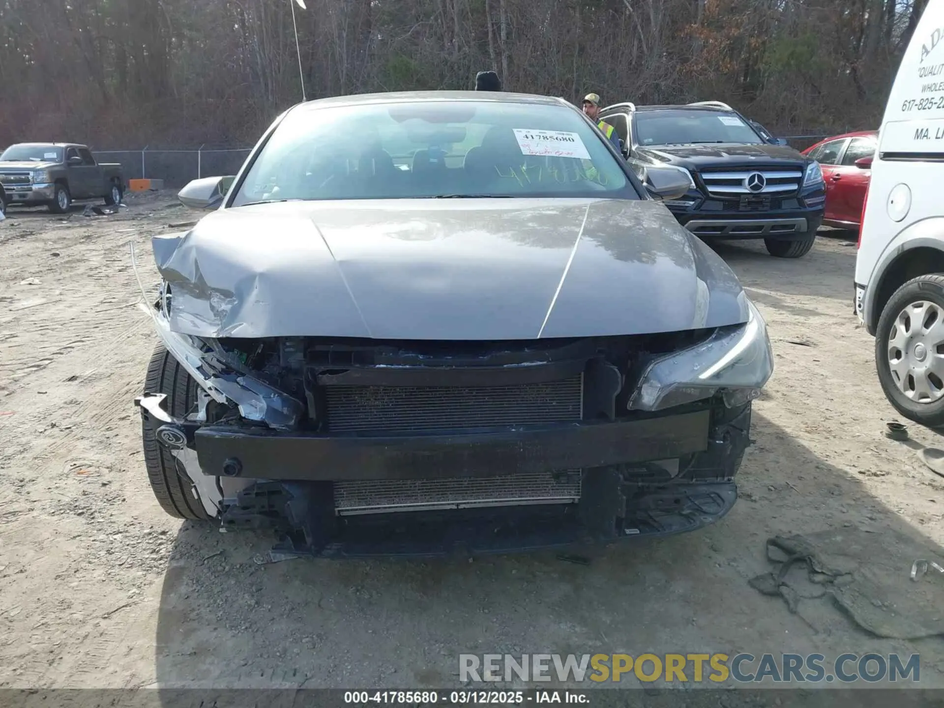 13 Photograph of a damaged car KMHLM4AG2NU286496 HYUNDAI ELANTRA 2022