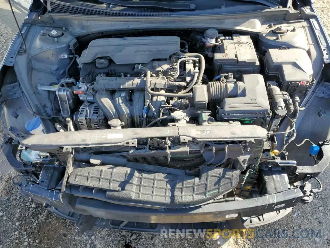 11 Photograph of a damaged car KMHLM4AG2NU322171 HYUNDAI ELANTRA 2022